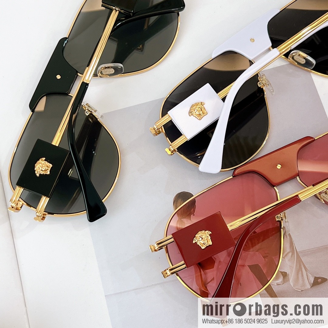 VERSACE Versace Head Logo Men's Sunglasses