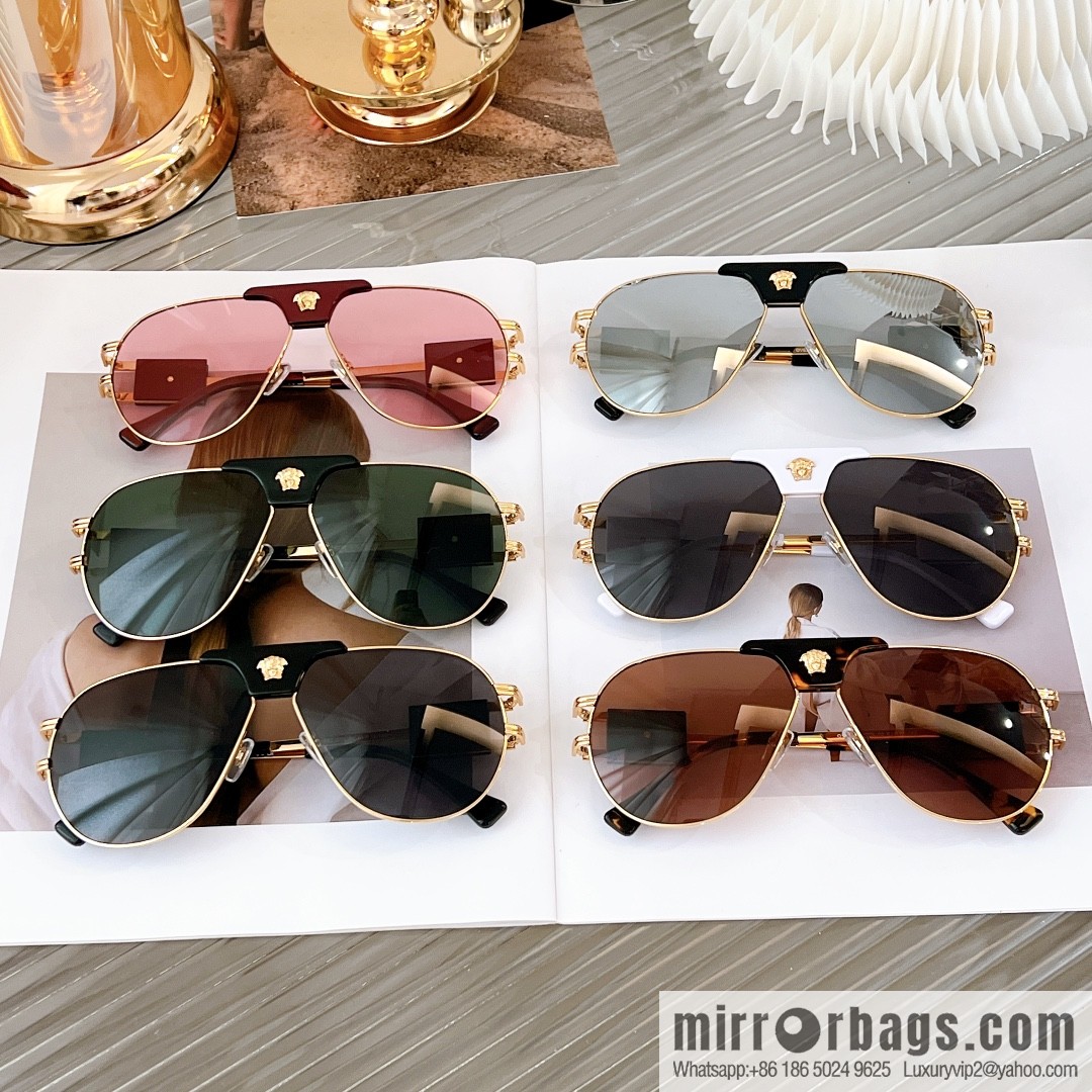 VERSACE Versace Head Logo Men's Sunglasses