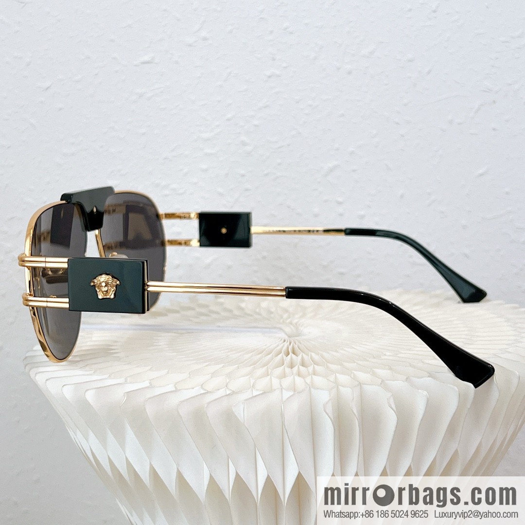 VERSACE Versace Head Logo Men's Sunglasses