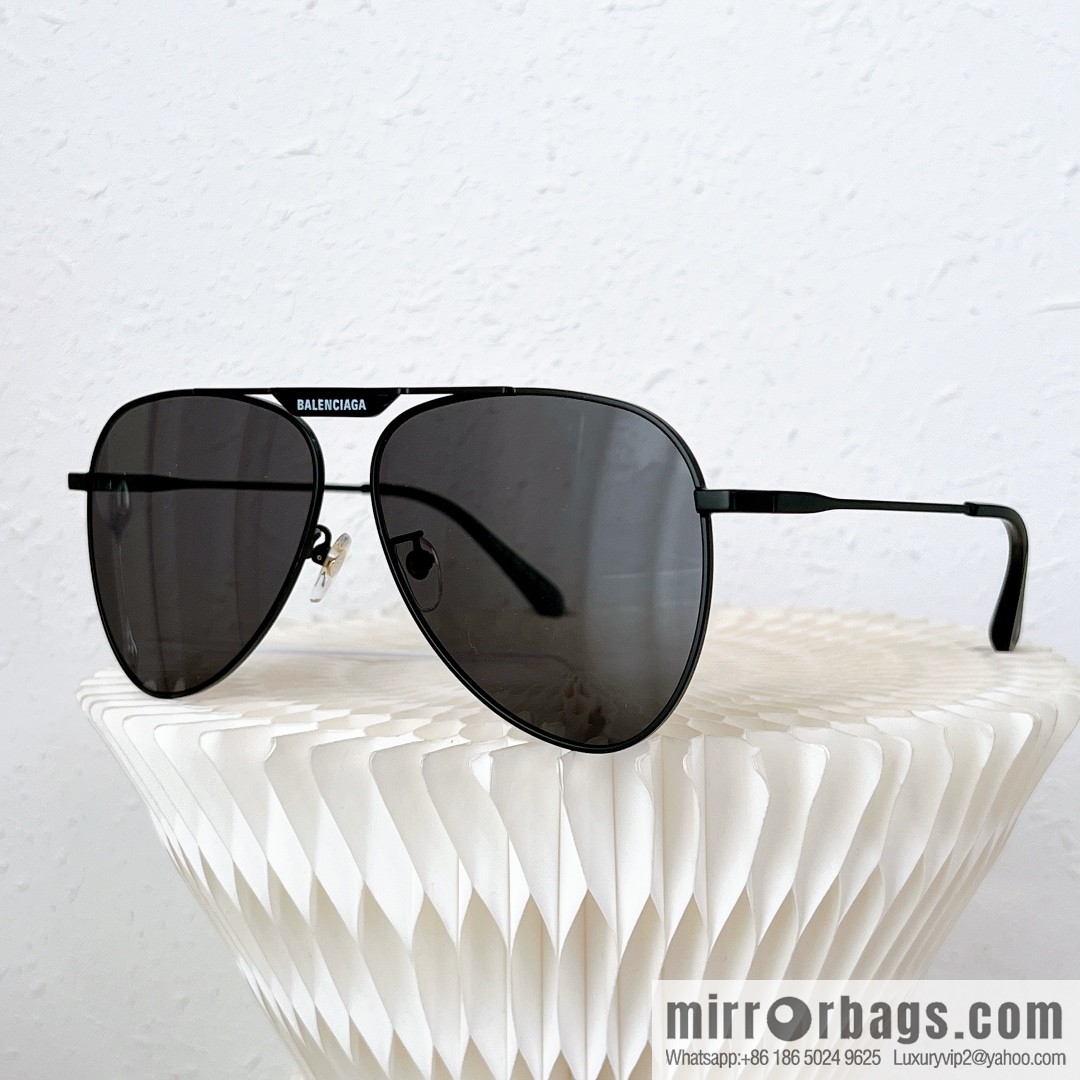 BALENCIAGA Balenciaga metal toad sunglasses