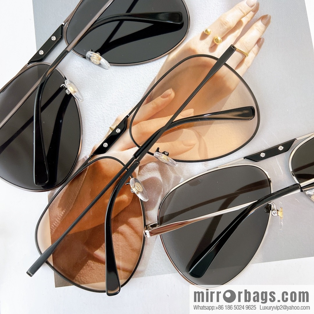 BALENCIAGA Balenciaga metal toad sunglasses