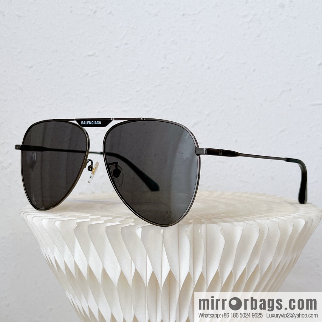 BALENCIAGA Balenciaga metal toad sunglasses