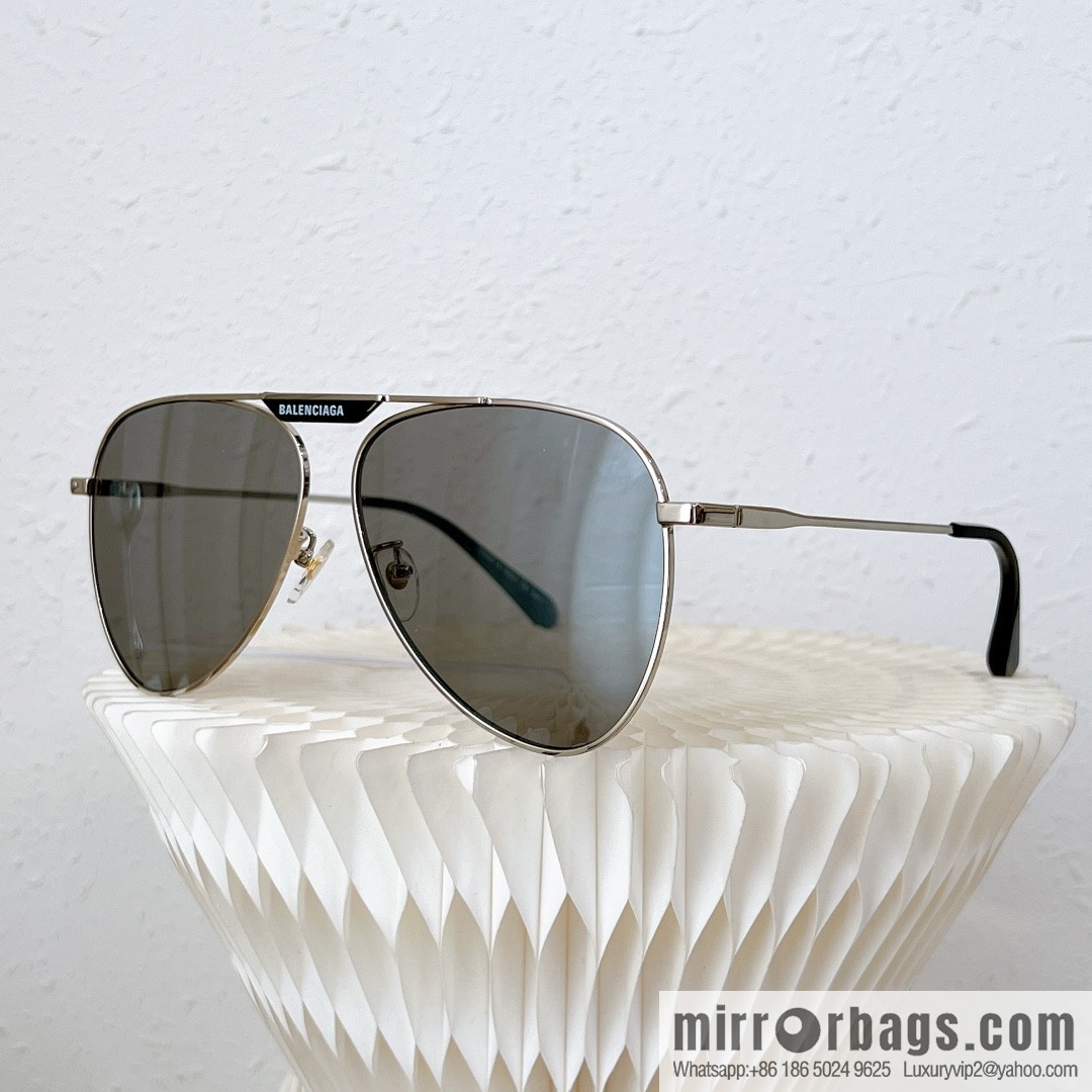 BALENCIAGA Balenciaga metal toad sunglasses