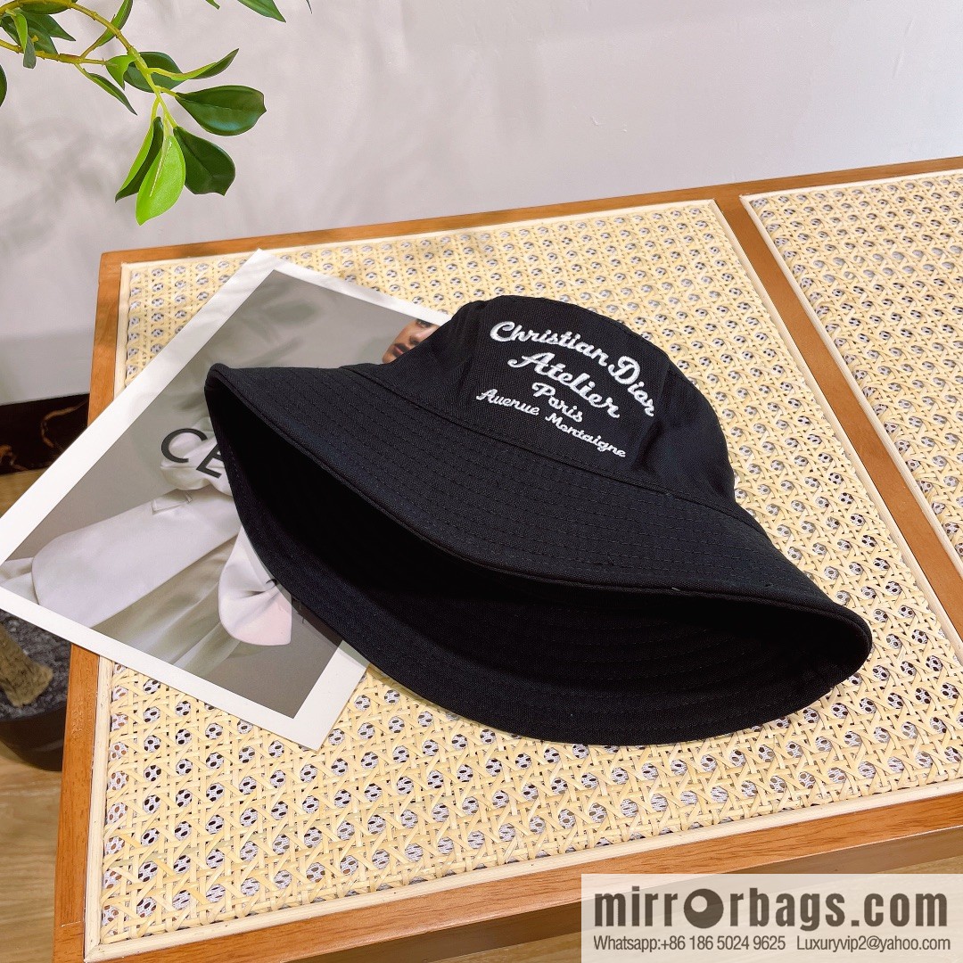 Dior 2023 new volume embroidered bucket hat