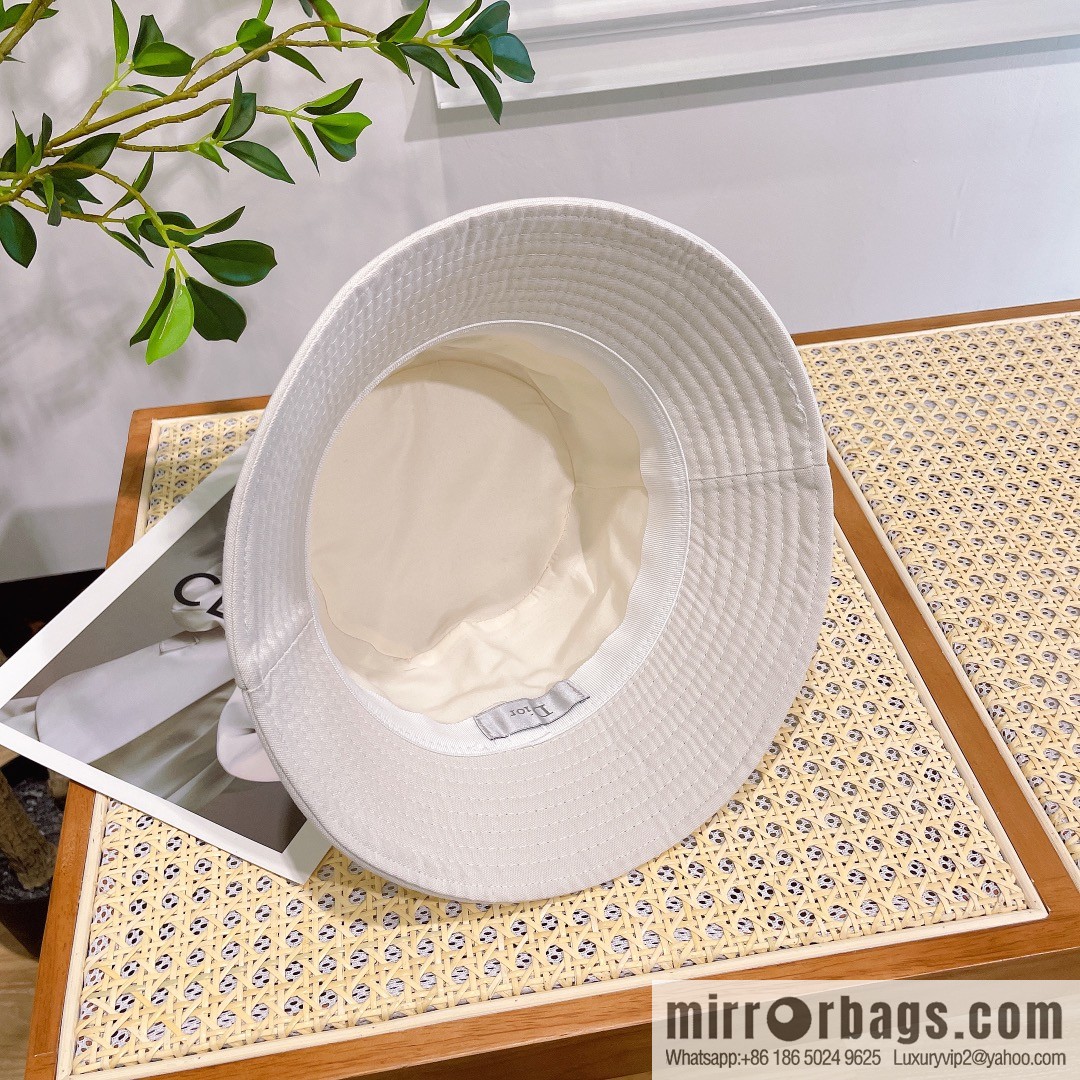 Dior 2023 new volume embroidered bucket hat