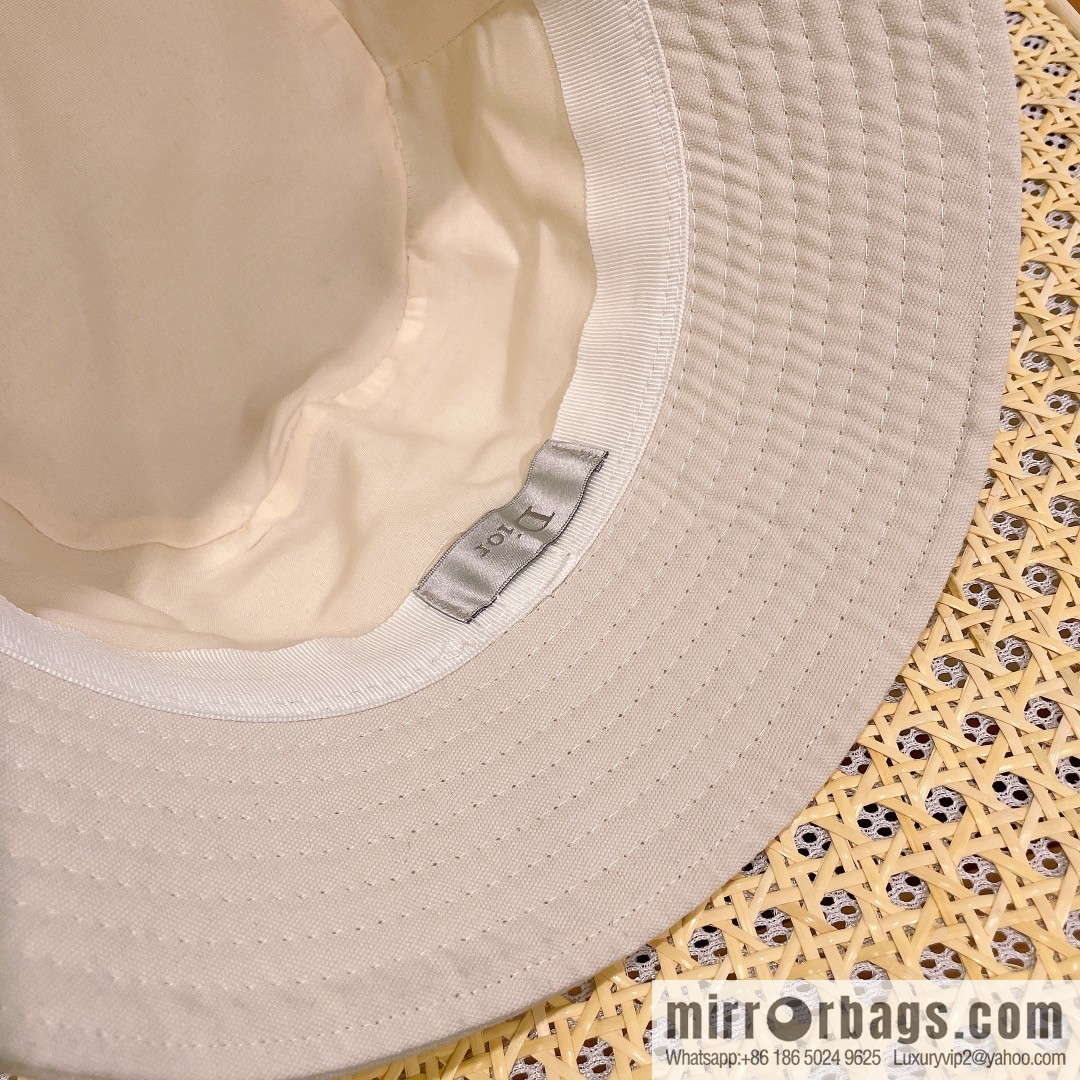 Dior 2023 new volume embroidered bucket hat