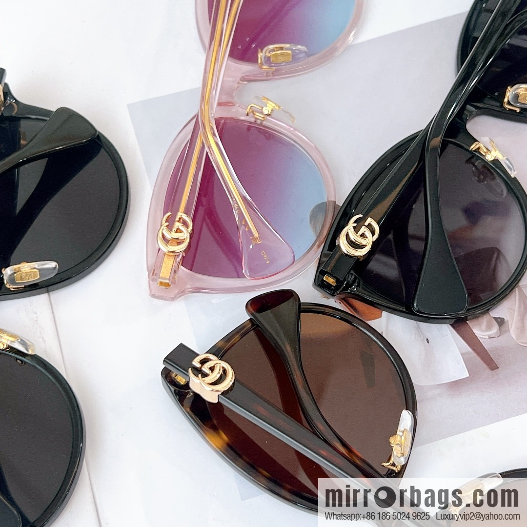 GUCCI Gucci Round Frame Unisex Sunglasses