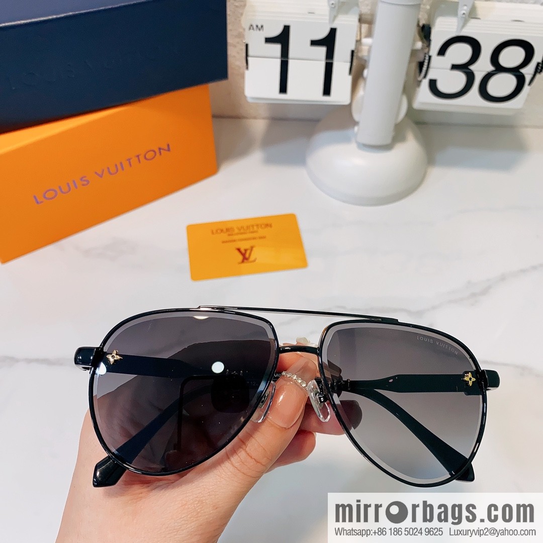 LV Louis Vuitton toad-shaped unisex sunglasses