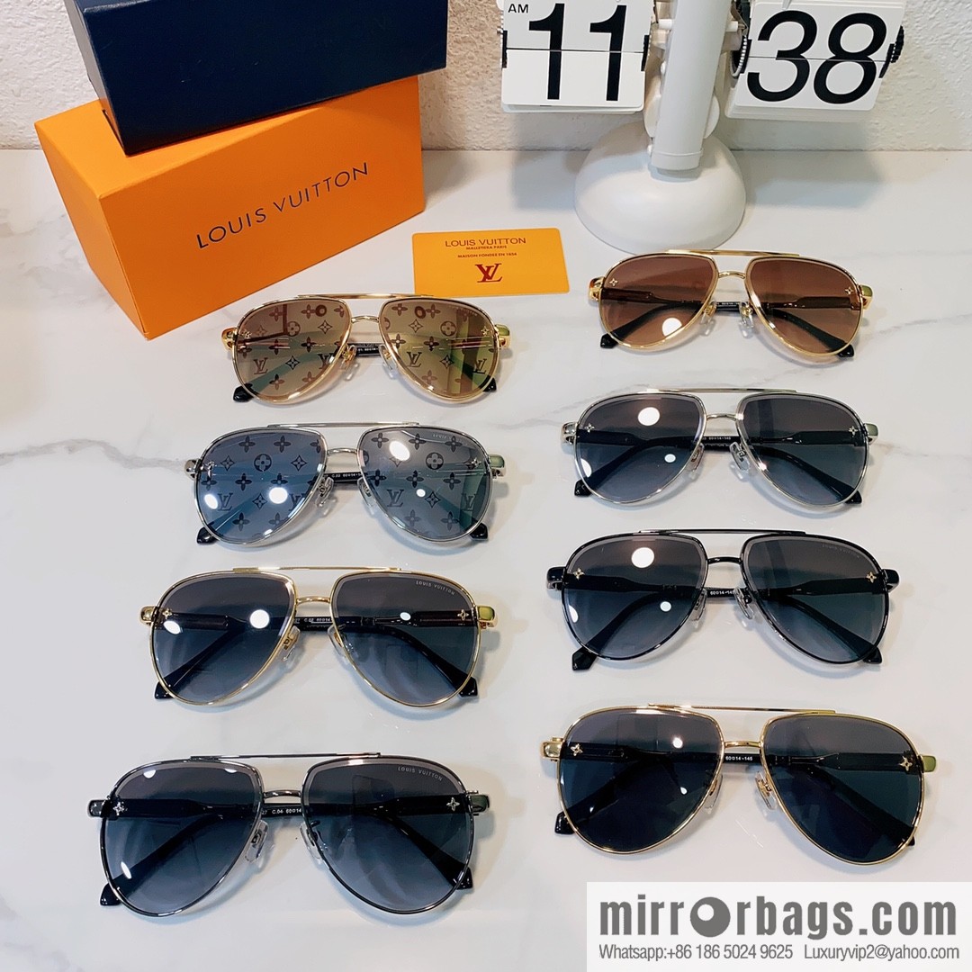 LV Louis Vuitton toad-shaped unisex sunglasses