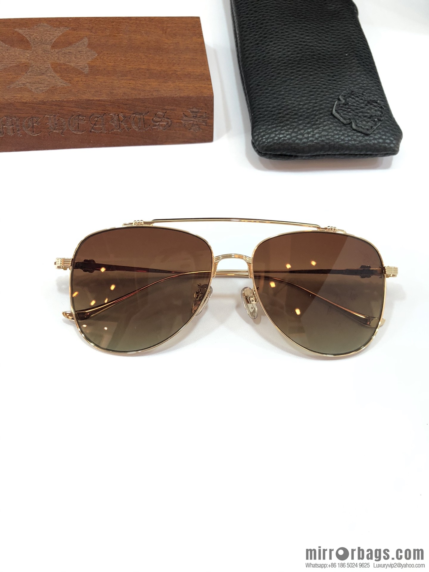 CHROME HEART Polarized toad sunglasses