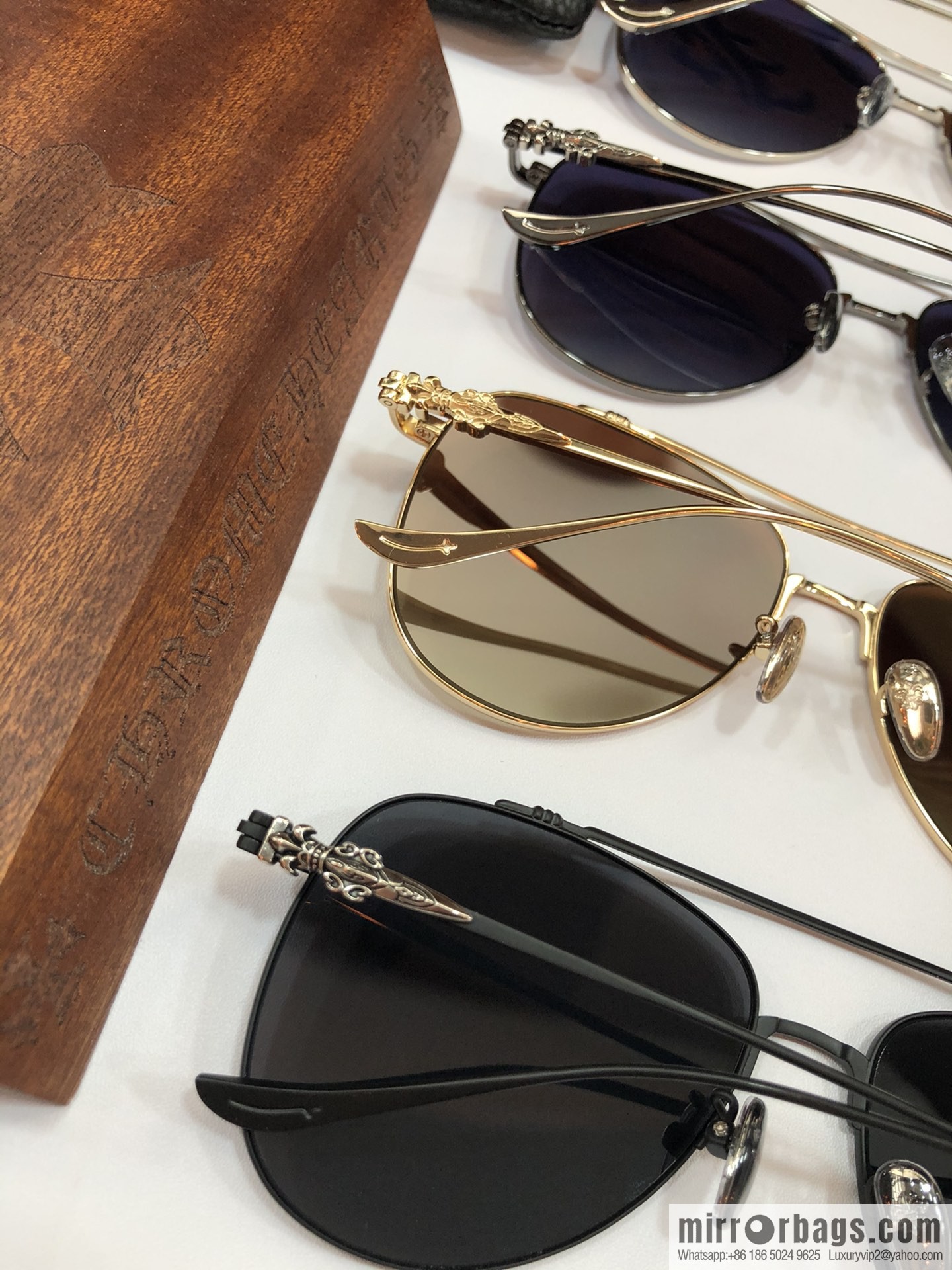 CHROME HEART Polarized toad sunglasses