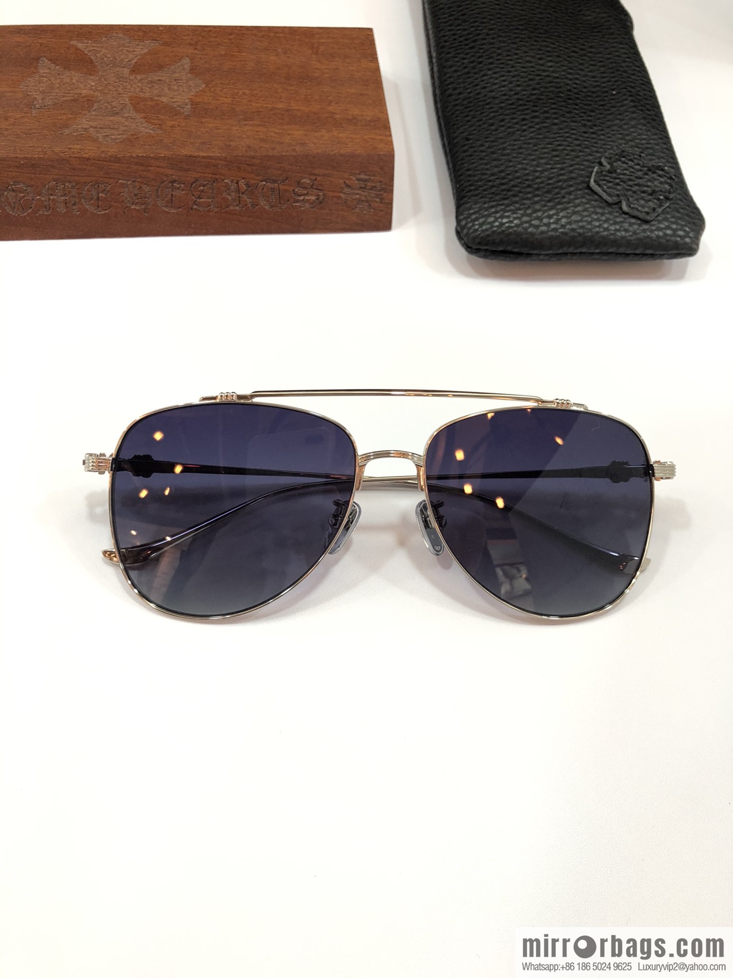 CHROME HEART Polarized toad sunglasses