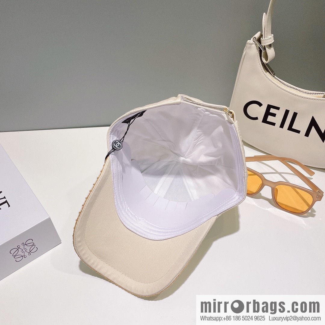 Chanel 2023 new simple baseball cap