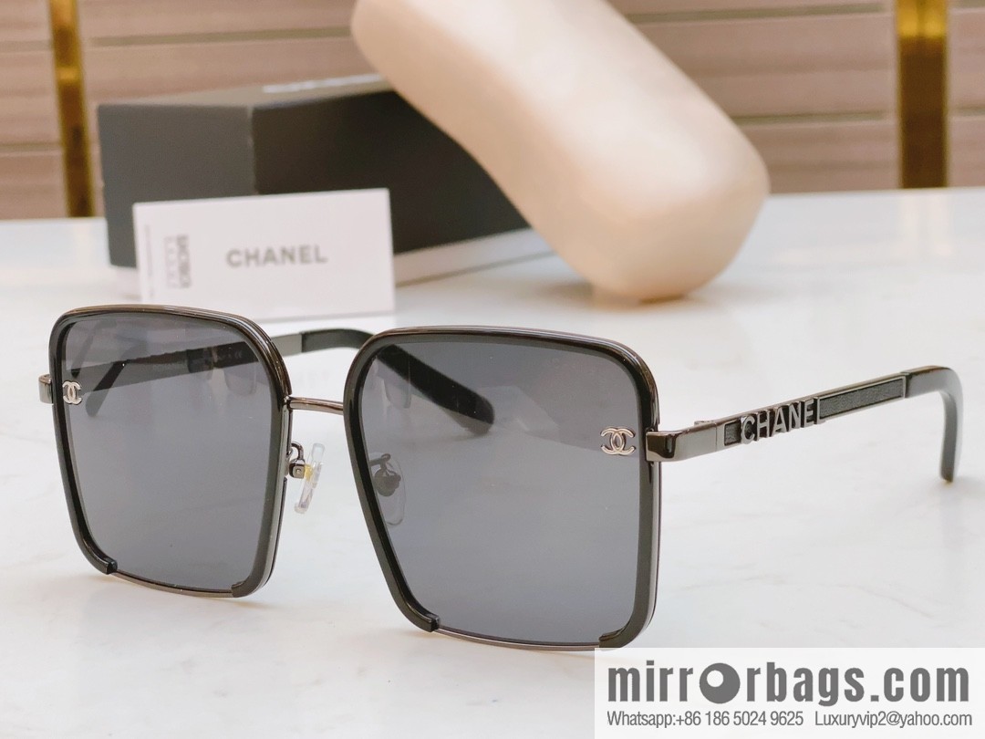 Chanel square women's sunglasses