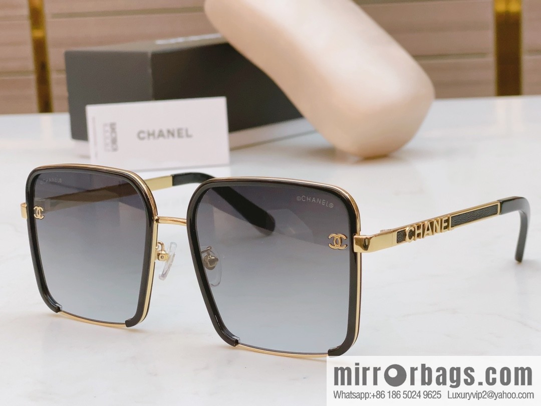 Chanel square women's sunglasses