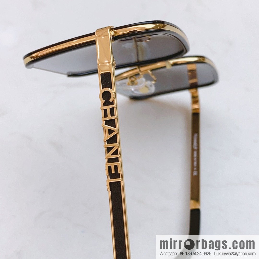 Chanel square women's sunglasses