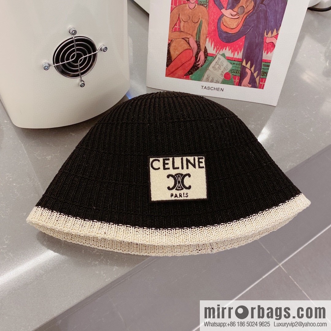 CELINE spring and summer bucket hat