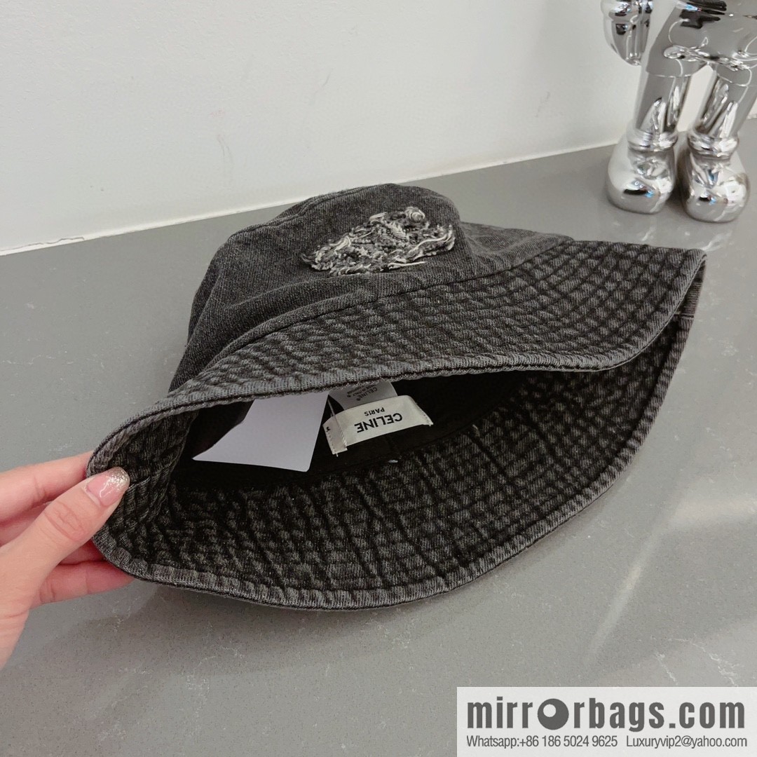 Celine unisex cowboy bucket hat