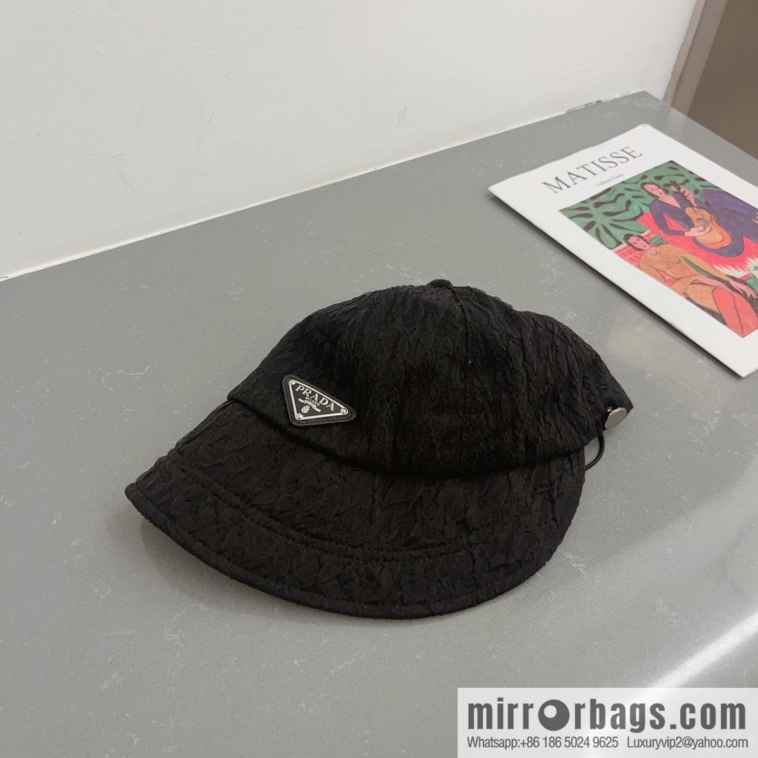 Prada new duck tongue bucket hat