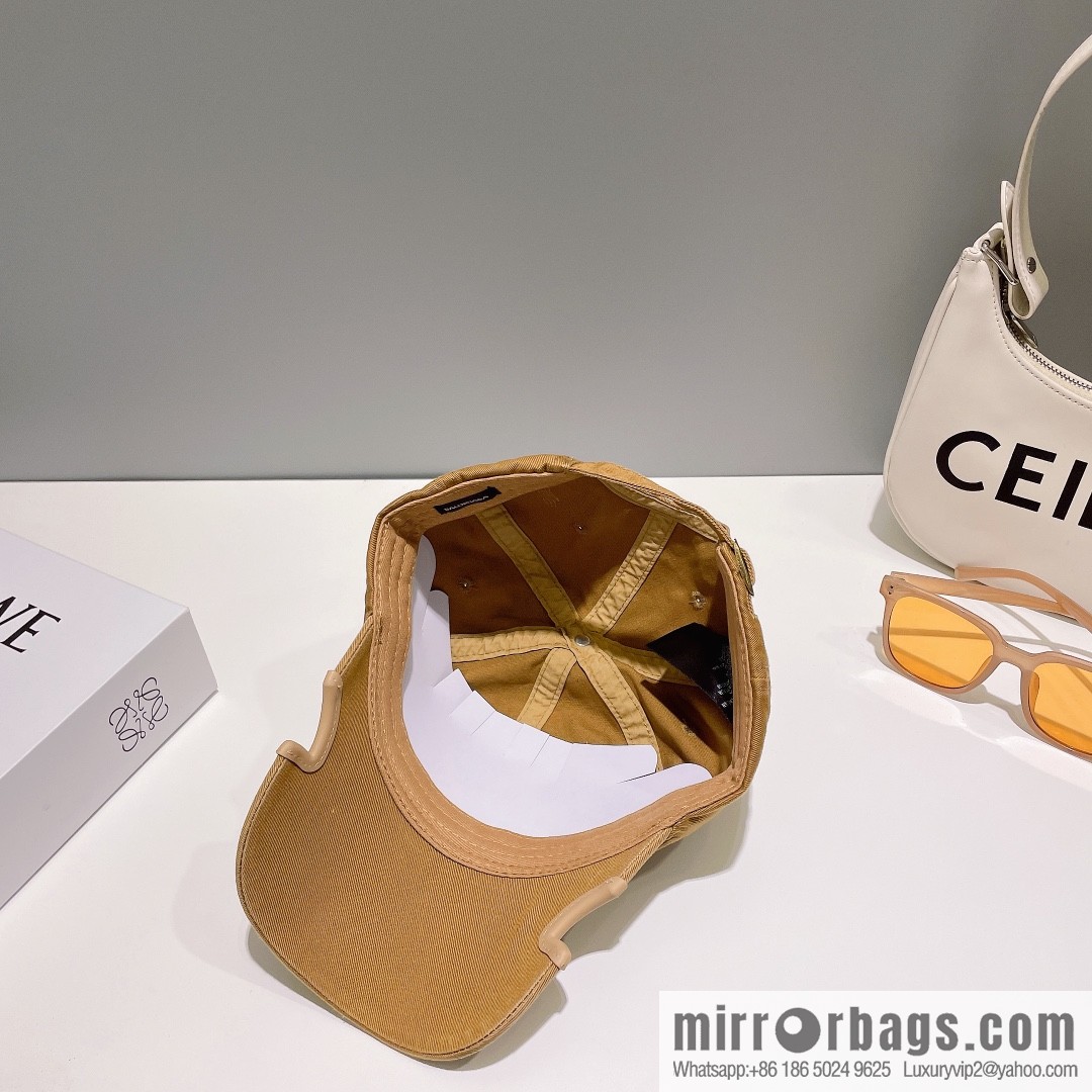 Balenciaga Embroidered letter logo baseball cap