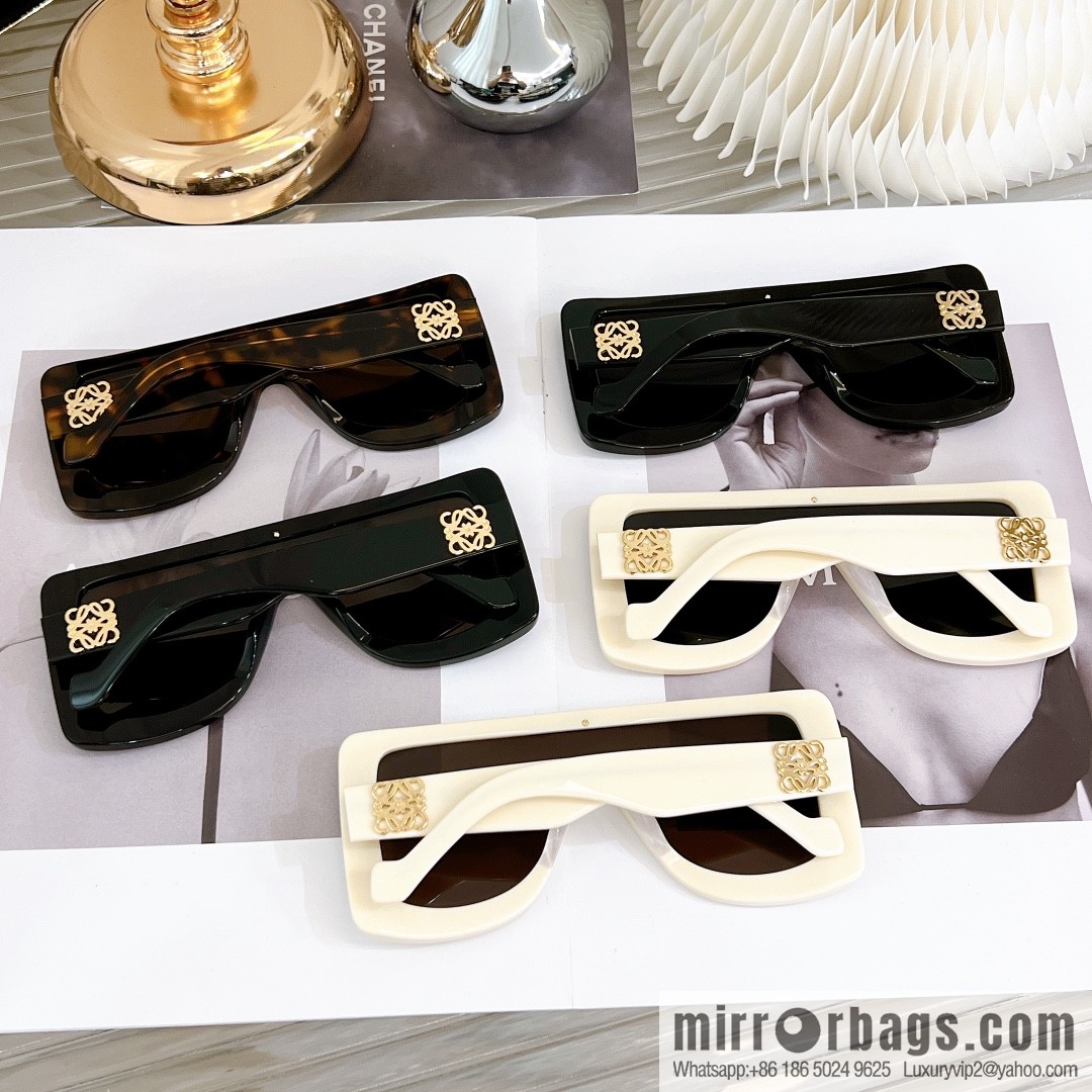 LOEWE unisex one-piece goggles