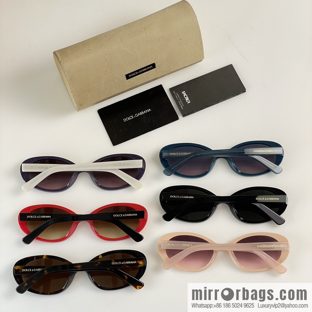 DOLCE & GABBANA Dolce & Gabbana small oval sunglasses