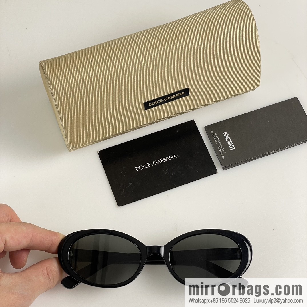 DOLCE & GABBANA Dolce & Gabbana small oval sunglasses