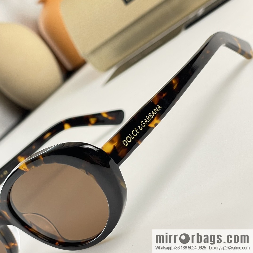 DOLCE & GABBANA Dolce & Gabbana small oval sunglasses