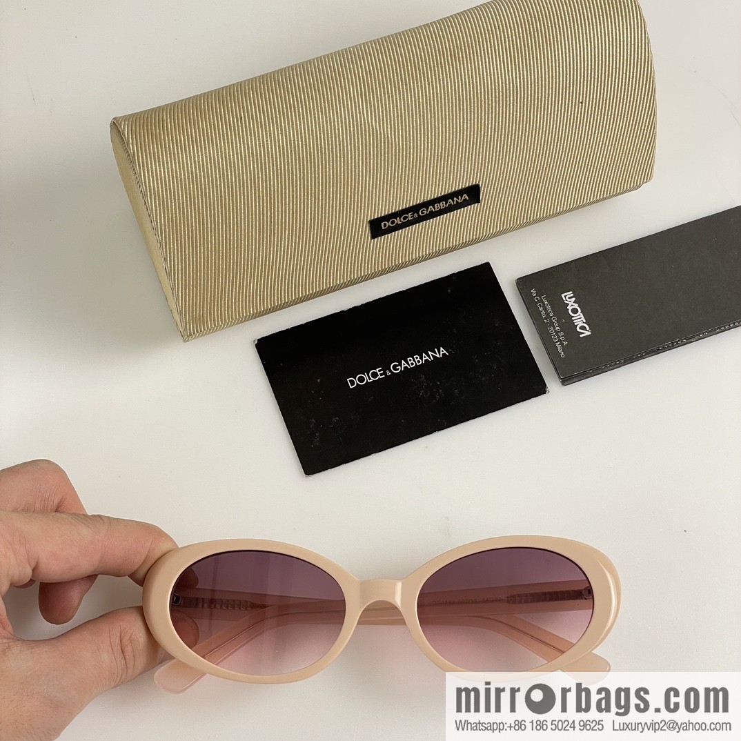 DOLCE & GABBANA Dolce & Gabbana small oval sunglasses
