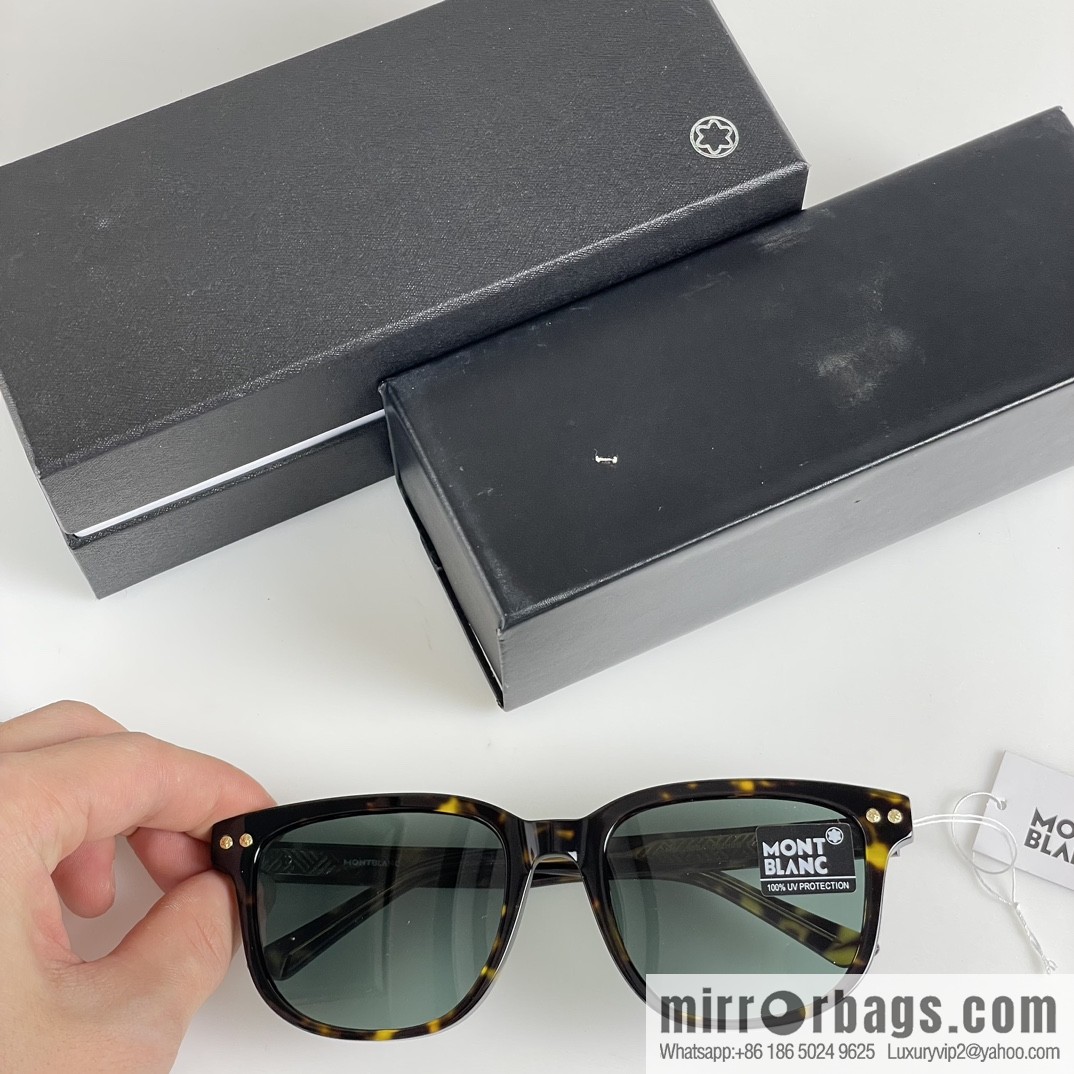 MONTBLANC Montblanc Men's Square Sunglasses
