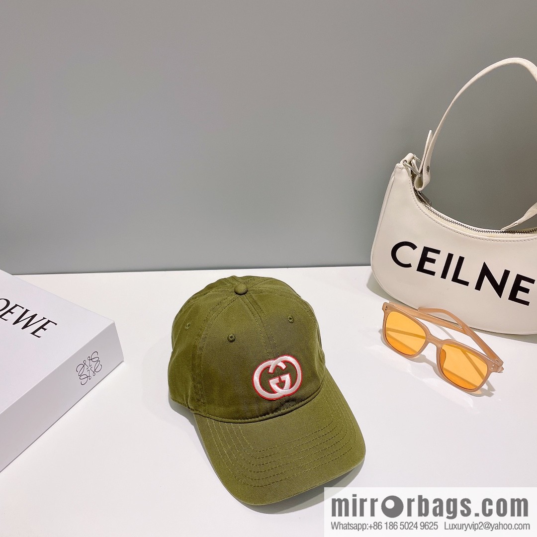 GUCCI Gucci unisex embroidered baseball cap