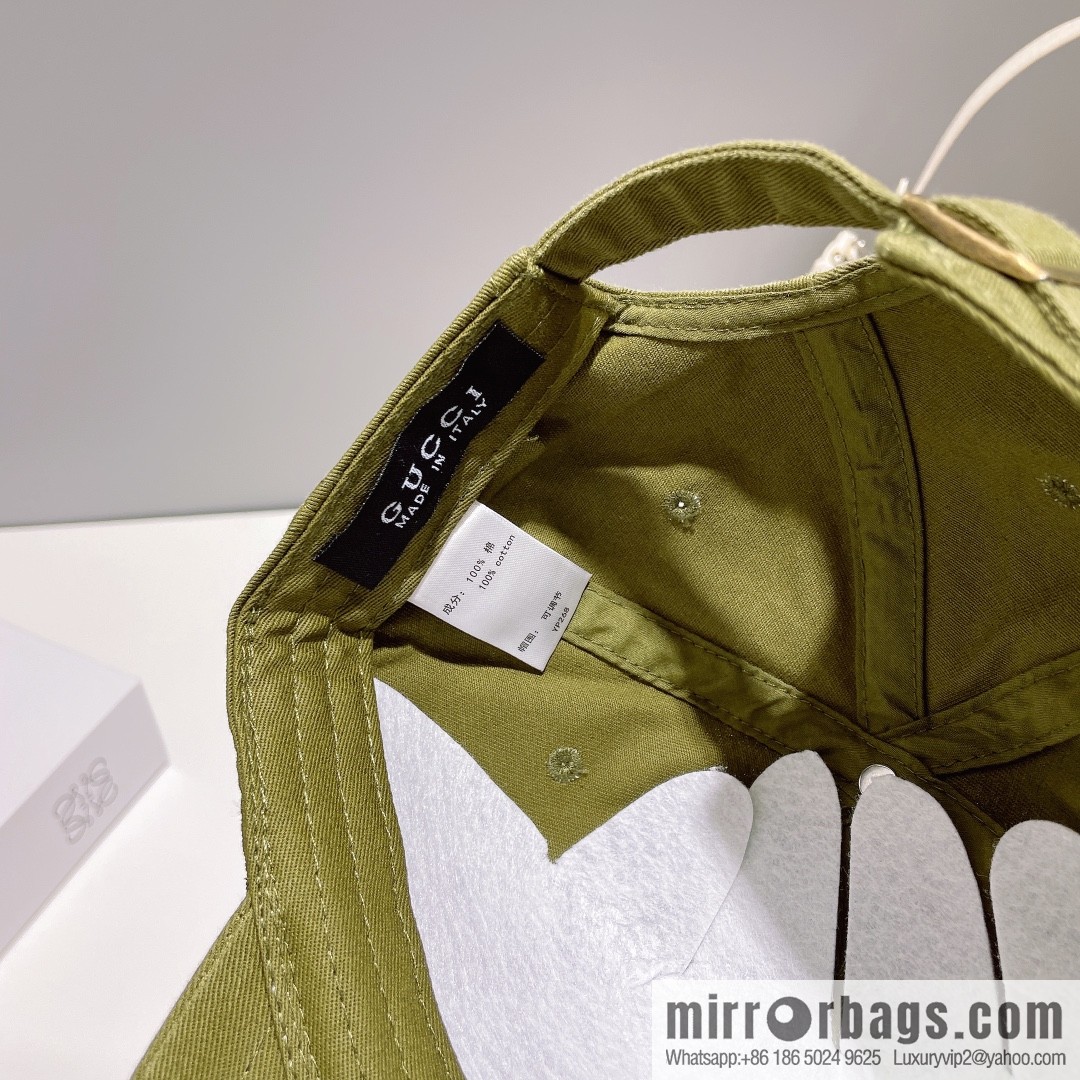 GUCCI Gucci unisex embroidered baseball cap