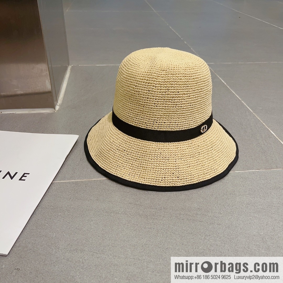Dior Dior's new Lafite straw hat in summer