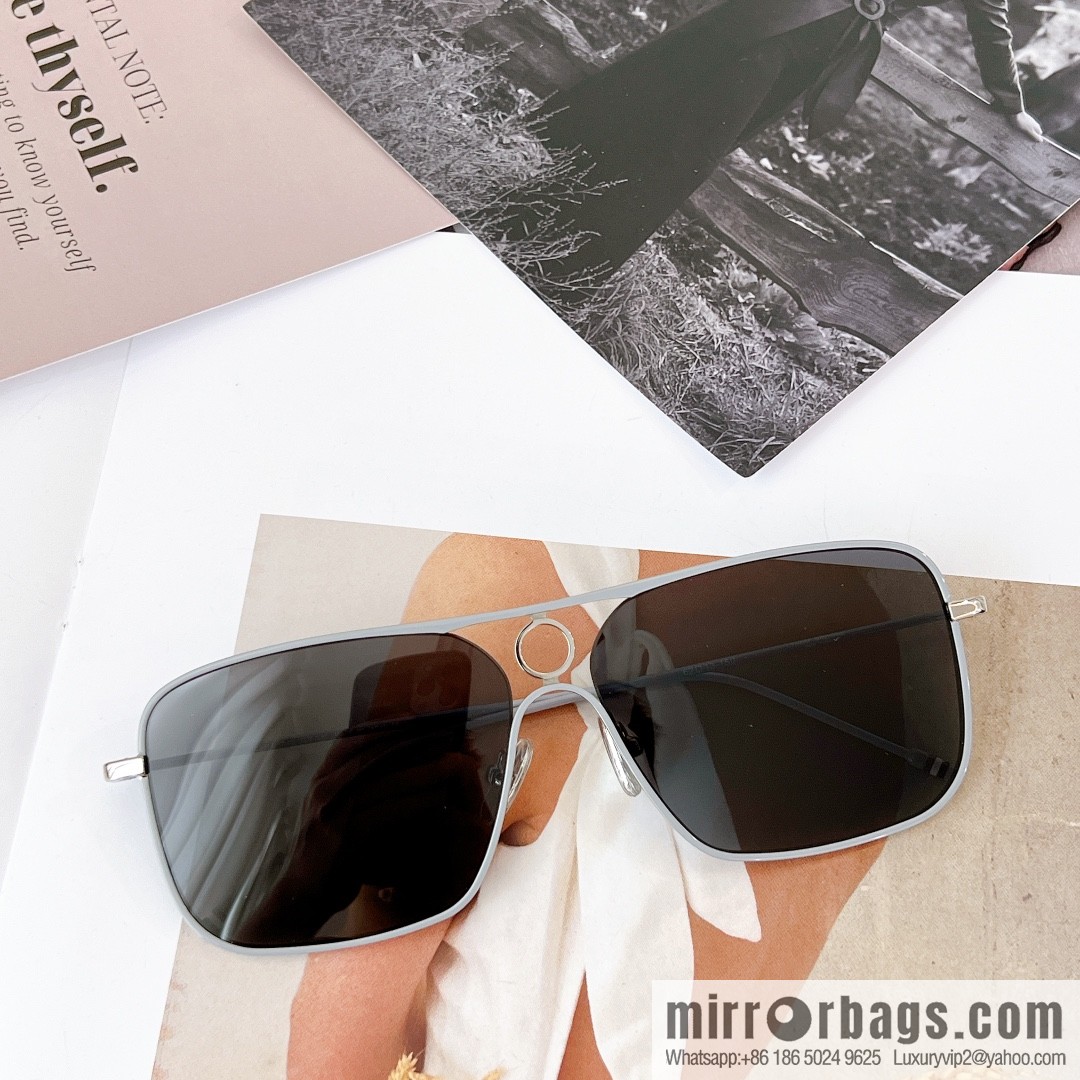 THOM BROWNE imported high definition lenses unisex sunglasses