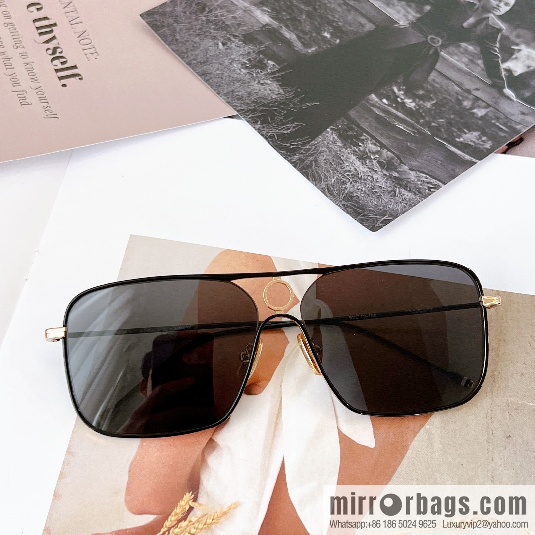 THOM BROWNE imported high definition lenses unisex sunglasses