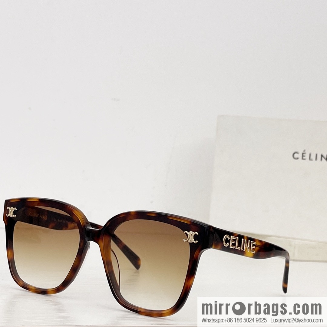 CELINE logo decoration women's sunglasses