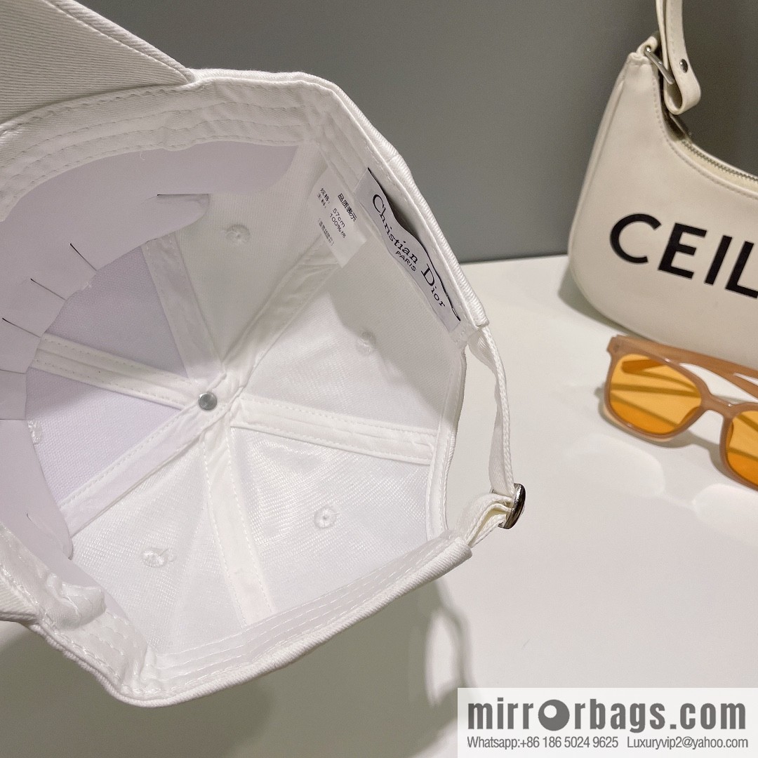 Dior 2023 new walking embroidered baseball cap