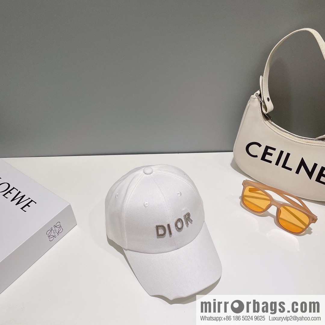Dior 2023 new walking embroidered baseball cap