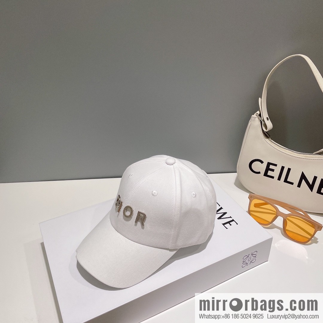 Dior 2023 new walking embroidered baseball cap