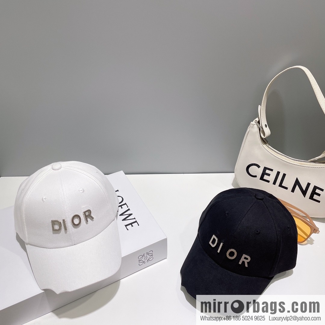Dior 2023 new walking embroidered baseball cap