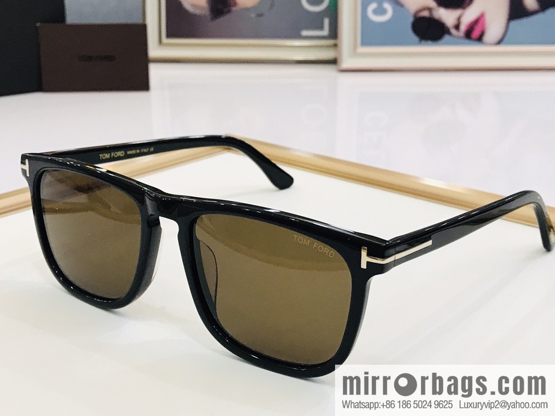 TOM FORD Tom Ford Plate Frame Unisex Sunglasses