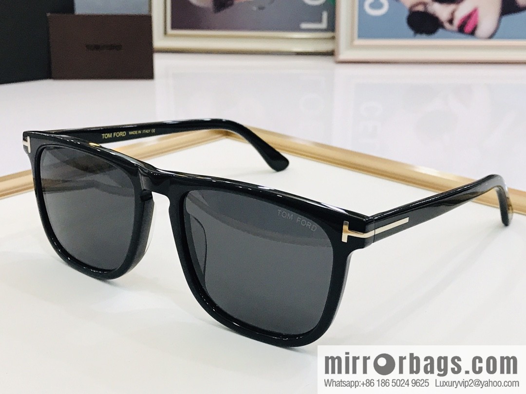 TOM FORD Tom Ford Plate Frame Unisex Sunglasses