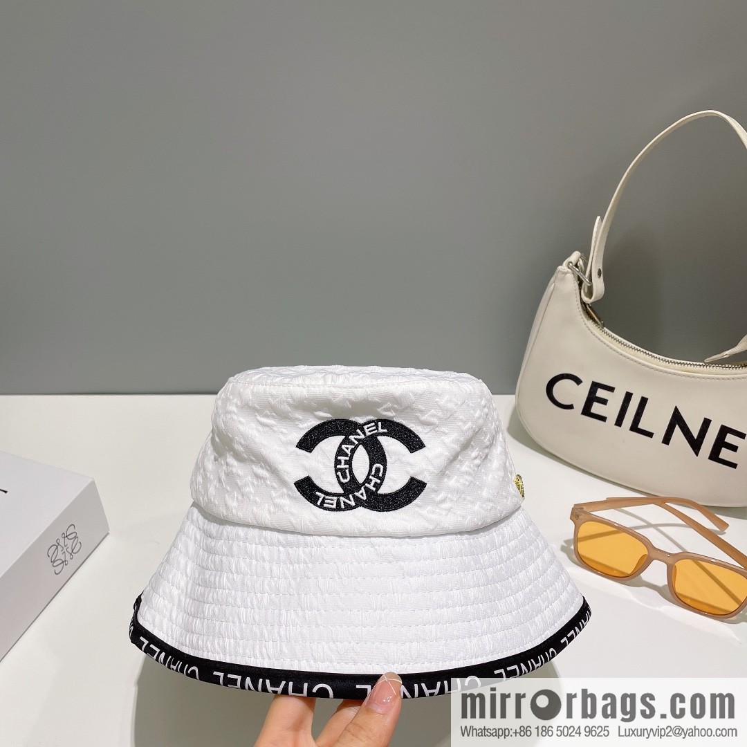 Chanel new small fragrant bucket hat