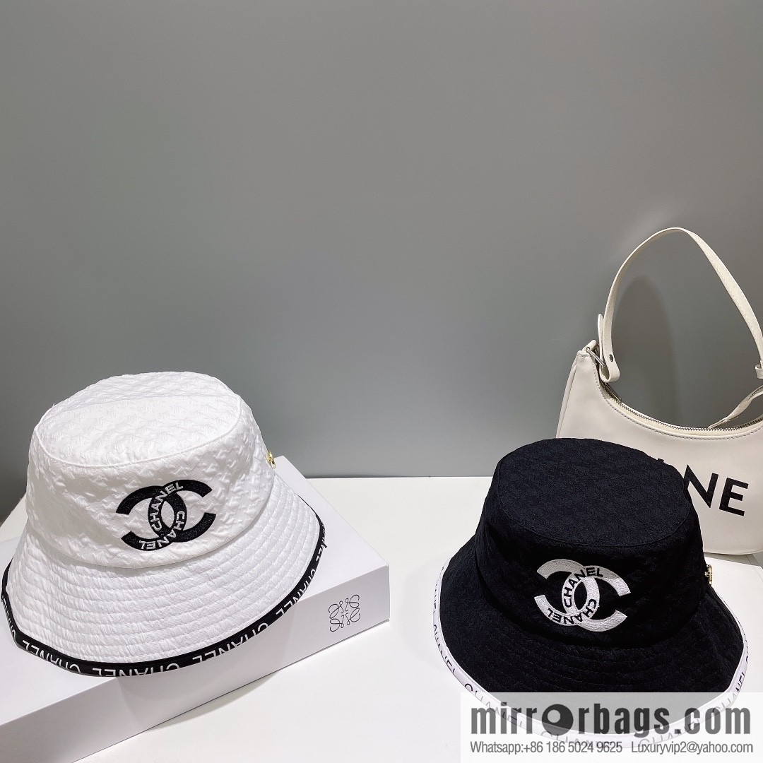 Chanel new small fragrant bucket hat