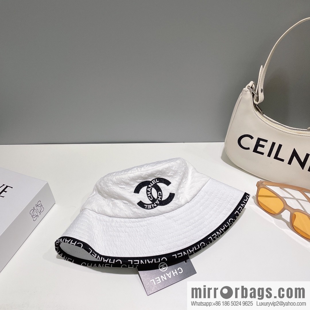 Chanel new small fragrant bucket hat