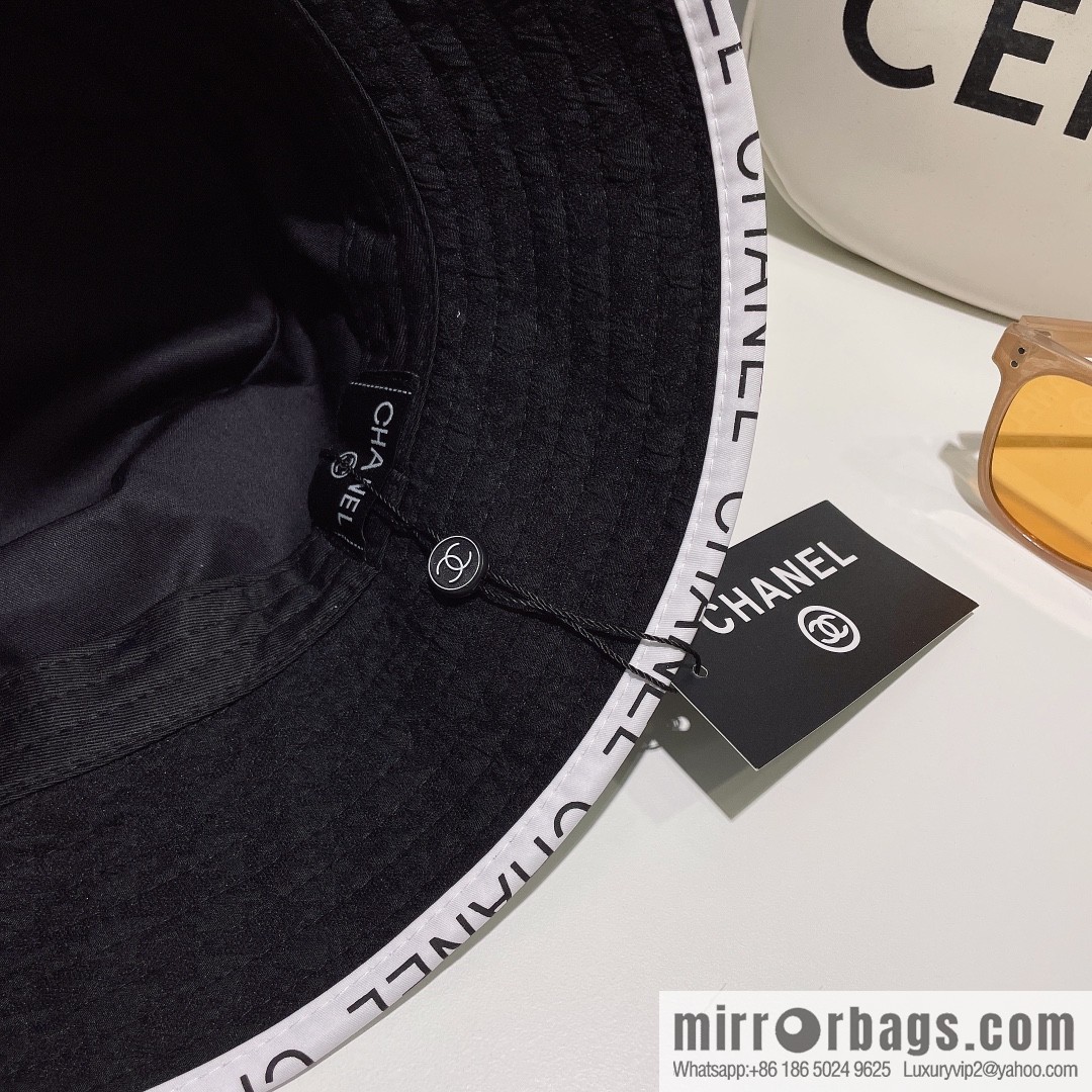 Chanel new small fragrant bucket hat