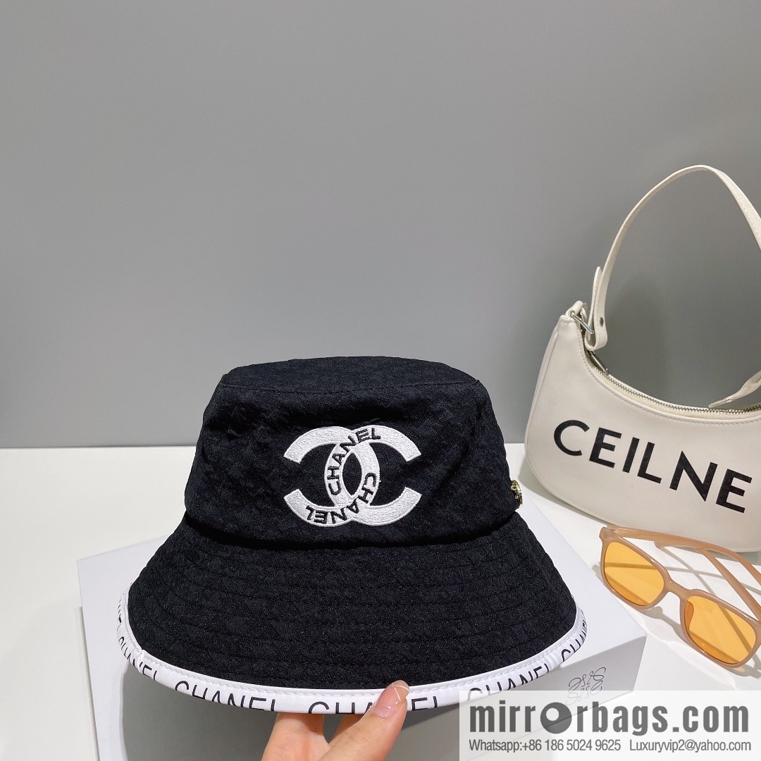 Chanel new small fragrant bucket hat