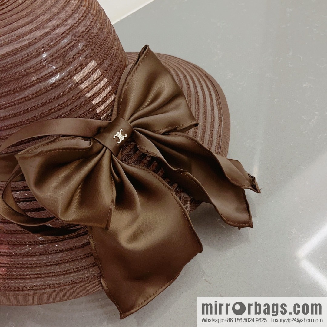 Celine organza new sun hat