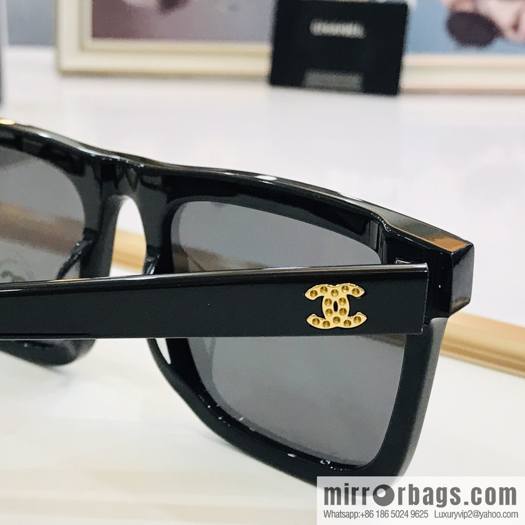 Chanel square women's sunglasses