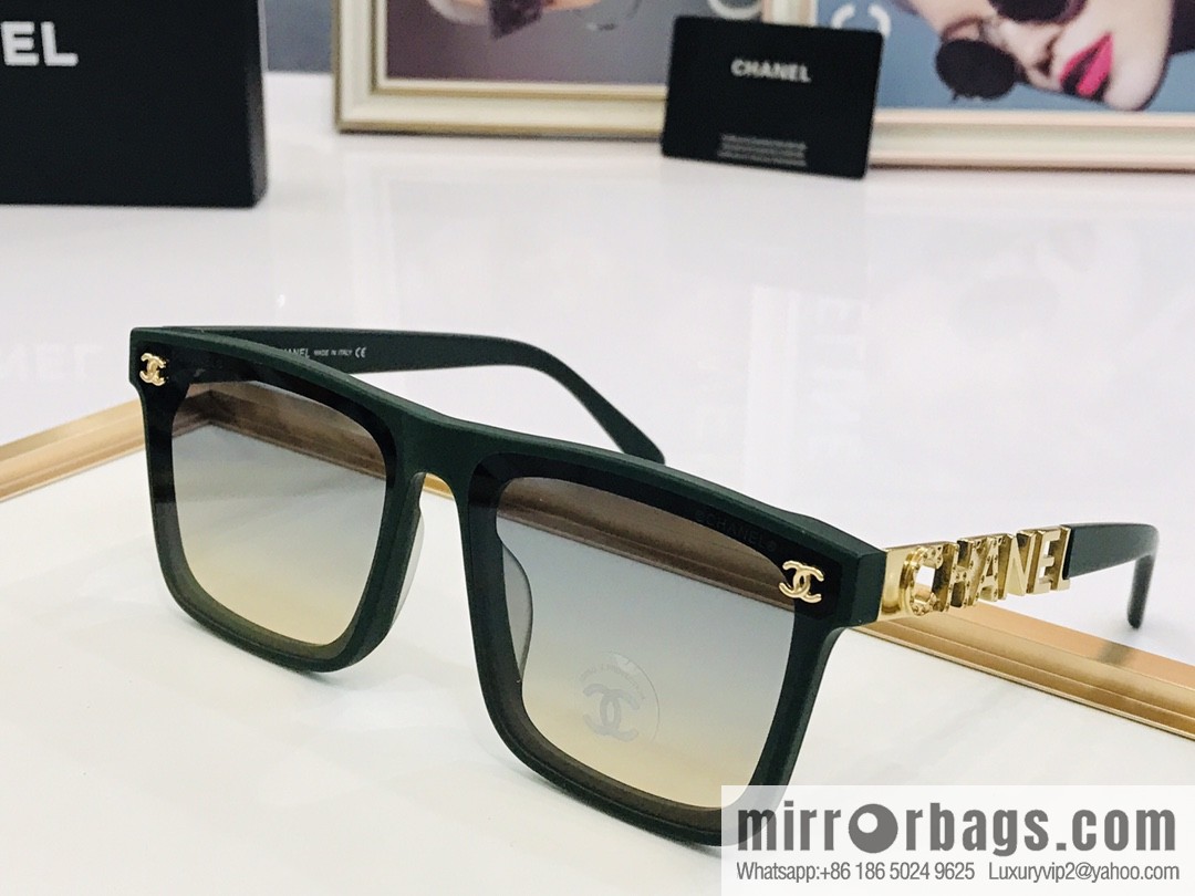 Chanel square women's sunglasses